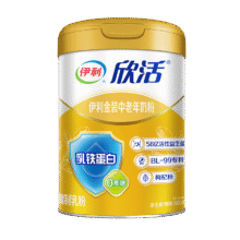 伊利欣活金装中老年奶粉800g 父亲节送礼 乳铁蛋白 高钙高蛋白 益生菌76.7元（需领券）