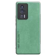 PLUS会员：HotFire 适用红米k60手机壳 小米 Redmi K60Pro保护套 升级肤感羊巴皮磨砂镜头全包男款女硅胶-暗夜绿15.63元(pLUS)