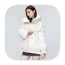 波司登 廓形宽松大翻领羽绒外套 女款398元包邮（回归券后358元）