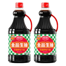 厨邦酱油 金品生抽 特级酿造 凉拌炒菜提鲜调味 1.48kg*217.86元