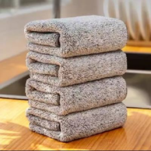 倩术 加厚竹炭洗碗巾 约25x25cm 5条装1.19元