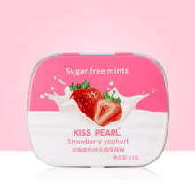 KISS PEARL 薄荷糖 1盒9.9元（需领券，合1.98元/件）