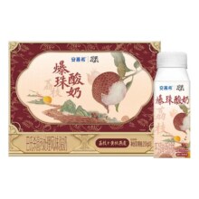 安慕希荔枝黄桃燕麦爆珠酸奶50.4