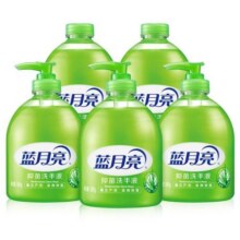 蓝月亮洗手液抑菌芦荟500g*5瓶套装家用囤货装旗舰店温和配方护肤47.9元