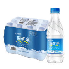 恒大冰泉 饮用天然矿泉水会议办公用水 350ml*12瓶×3件29.70元（单件9.90元）