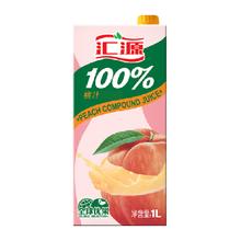 汇源 100%苹果汁1L10.2元