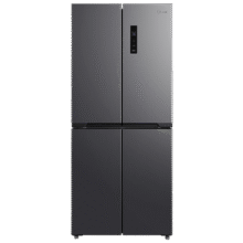 PLUS会员：Midea 美的 冰箱 一级能效 十字对开门 低噪 407升 BCD-407WSPZM(E) 炭灰1786.58元（需领券）