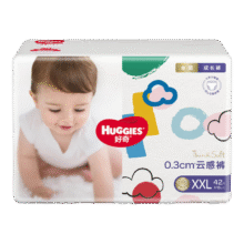 Huggies/好奇 金装云感 XXL码 拉拉裤 42片53.2元
