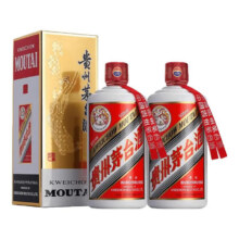 茅台（MOUTAI）【飞天茅台】贵州茅台酒 飞天茅台酒 酱香型白酒 53度 500mL 2瓶 2025年 双支装3998元