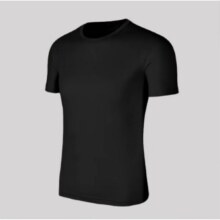 真维斯（Jeanswest） t恤短袖圆领薄款 黑色R30 XL39.7元（需领券，合13.23元/件）
