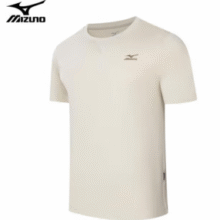 2025年夏季！Mizuno 美津浓 男士后背印花纯棉透气短袖T恤 A2CA3140￥64.00