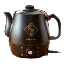 小熊（Bear）中药锅煎药壶全自动家用电砂锅熬炖中药 黑色 3L 【自动定时免看管】一壶多用91.91元（需领券）