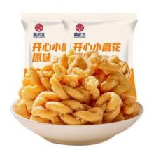 黄老五 开心小麻花 原味麻花碎 560g*2袋新低12.9元包邮