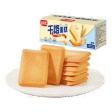 盼盼 干烙蛋糕整箱 500g约25包9.67元（需领券）