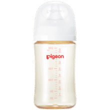 贝亲（Pigeon）新生婴儿 防胀气宽口径PPSU奶瓶 240ml AA191 M号3个月+58.62元（需领券）