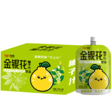 同福 金银花柚子汁 100ml*12袋12.99元包邮