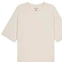 Champion 冠军 纯棉短袖T恤 胶印草写logo82元