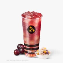 美团 甜啦啦鲜果茶 葡萄芋圆 1杯6.4元