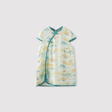 巴厘小猪【断码清仓】女宝宝连衣裙夏季中式公主裙儿童衣服短袖服女童裙子32元