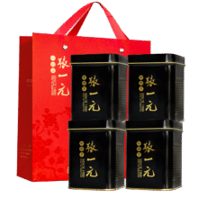 张一元 茉莉花茶特级黑罐50g*4罐 浓香花茶 配礼袋159.99元 包邮