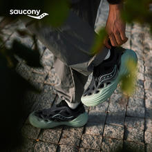 索康尼 saucony FOAM WEB凉鞋男女时尚拖鞋缓震舒适休闲鞋灰黑绿264.2元