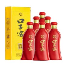 88vip:口子窖6年型52度450ml×6瓶白酒615.6元