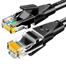 PLUS会员、需首单：山泽 WD6020 六类CAT6 圆线千兆网线 成品跳线 2m 黑色2.32元