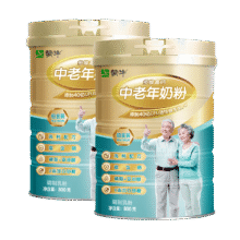 蒙牛铂金多维高钙中老年奶粉800g不额外添加白砂糖节日送长辈成人奶粉 2罐【礼盒装】97.91元