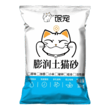 猫砂膨润土原味10斤装4.5元