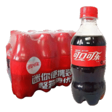 Coca-Cola 可口可乐 经典可乐 瓶装原味碳酸饮料 300ml 6瓶6元