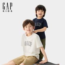 Gap 大小童同款男女童2025春季新款纯棉短袖T恤儿童装75579236元