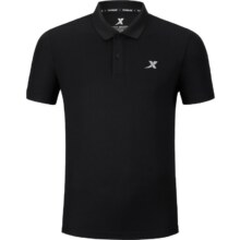 天降福利，需入会:特步 男士polo短袖衫29.9元