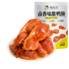 plus、需首购：杨生记 脆鸭肫卤香味 独立真空小包装卤味熟食鸭胗即食小吃休闲零食 108g*1袋4.58元