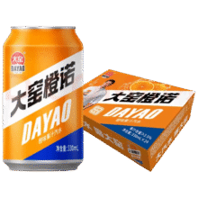 大窑 橙味果汁汽水 330ml45.9元