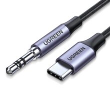 绿联aux音频线typec转3.5mm音响专用连接线耳机typc接口35转接汽车载车用转换器电脑音箱15/16手机安卓低音炮19.9元