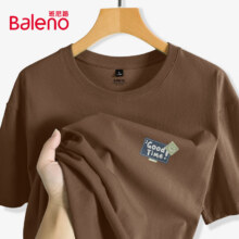 闭眼买：班尼路（Baleno）  清仓甩卖 短袖T恤 纯棉 220升级重磅 男女同款（任选2件）54.8元（合27.4元/件）