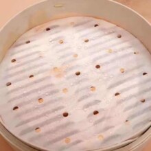 家用不粘屉布蒸笼纸垫 蒸锅纸 6寸【约15cm】 100张/包1.9元（需领券）
