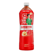 天地壹号 山楂醋饮料 1.5L4.41元包邮