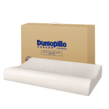 plus：邓禄普（Dunlopillo）ECO低波浪枕 斯里兰卡进口天然乳胶枕头  颈椎枕179.85元（需领券）