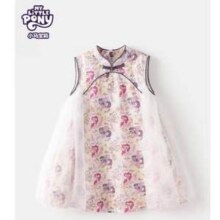 My Little Pony 小马宝莉 2025夏 中式满绣琉璃软纱公主裙连衣裙 105~150码新低59元包邮