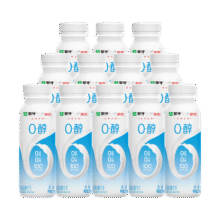 再降价: 蒙牛 0蔗糖0代糖酸牛奶 京东专供 211g×12瓶31元（需领券）(微信小程序购买)