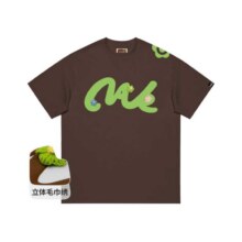 21日10点：i.t it ccaabb 毛巾绣女装春宽松女式纯棉休闲短袖79元