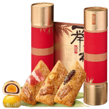 华美 粽子礼盒一举高粽980g*3件83.4元（合27.8元/件）
