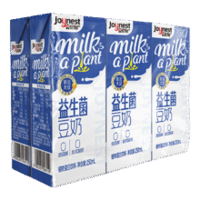 海天 喜悦物产益生菌豆奶250mL*6盒 非转基因东北大豆4.9元（需领券）