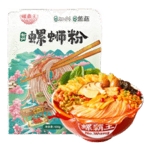 PLUS会员: 螺霸王 原味螺蛳粉加料菌菇400g/川香麻辣315g 2款可选8.89元/件 需领劵 拍10件实付88.9元 包邮
