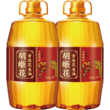 胡姬花 古法花生油8L组合（土榨风味4L+古法花生油4L）179.8元（需领券）包邮