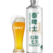 泰啤士 中式精酿啤酒茶啤 信阳毛尖精酿啤酒 1罐 2斤装3.31元（需领券）