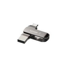 雷克沙 D400高速U盘128G USB3.1Type-C手机电脑双接口金属U盘35.15元