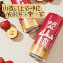原果熬制！好望水 望山楂山楂汁气泡水 330mL*6罐￥25.03 5.0折