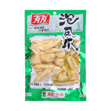 有友 泡椒凤爪 山椒味168g 追剧必备零食 办公室休闲零食小吃7.97元（需领券）